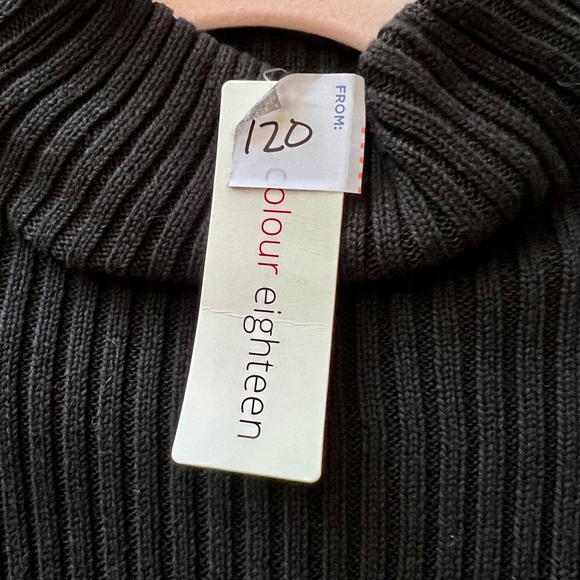 💯 percent cotton mock turtle neck. Mock neck. - Picture 11 of 12